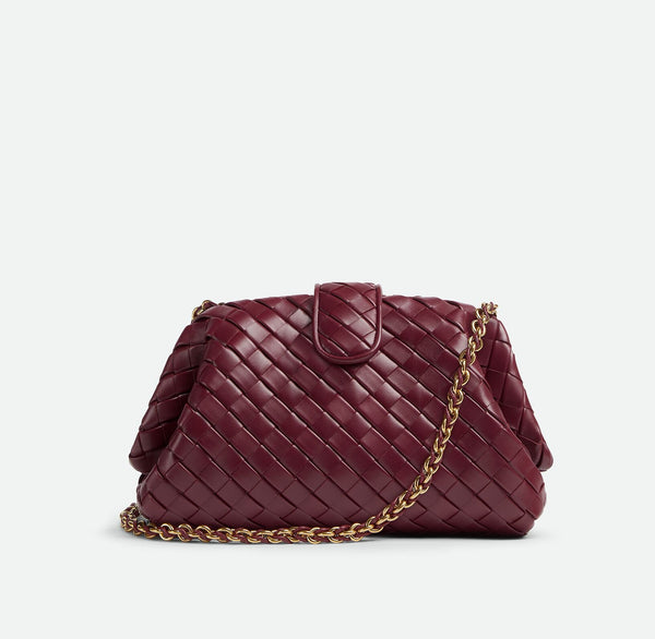 Sac Lauren 1980 en mauve foncé