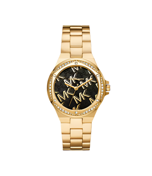 Montre Lennox de Michael Kors à trois aiguilles en acier inoxydable, doré
