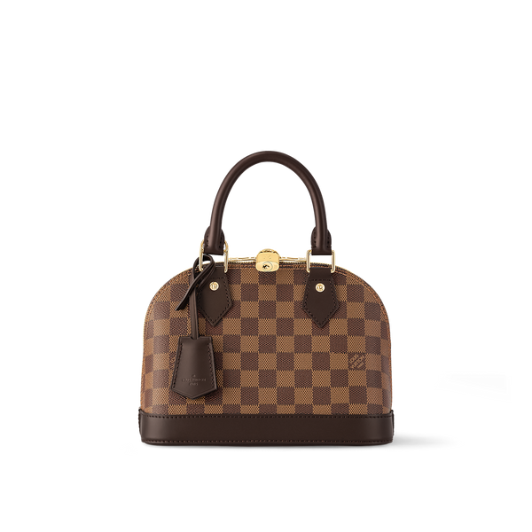 SAC À MAIN ALMA BB DAMIER EN VRAI CUIR