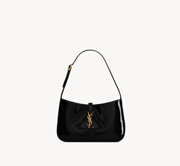 LE 5 À 7 EN SEMI CUIR VERNI
NOIR