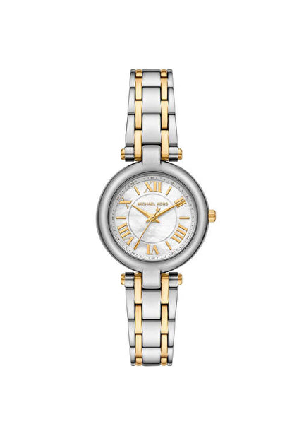 Montre Michael Kors Laney à trois aiguilles bicolore en acier inoxydable MK4895