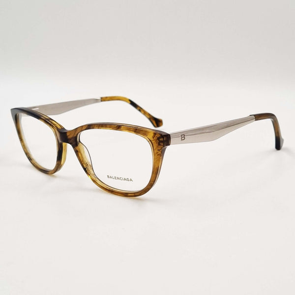 Lunettes de vue:Balenciaga-BA5041 Havane Silver