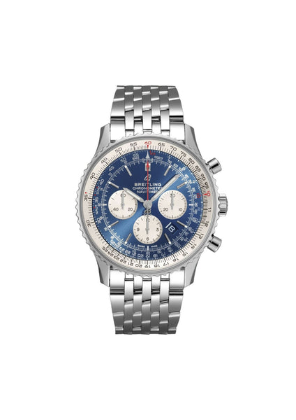 NAVITIMER B01 CHRONOGRAPH-GRIS/BLEU