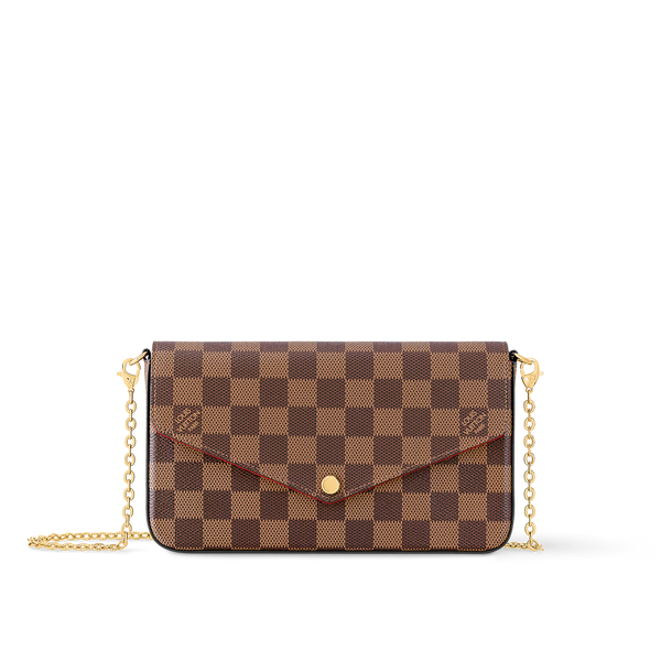 Pochette Félicie Damier Ebene