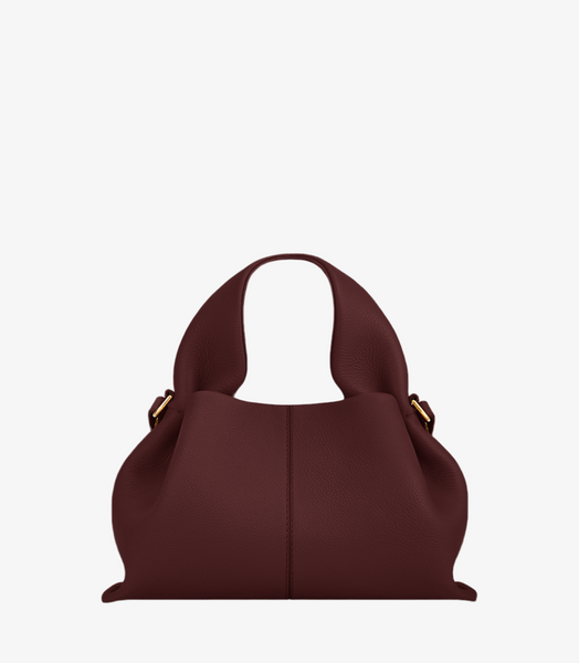 SAC POLÉNE EDITION CERISE NOIRE GRAINÉ