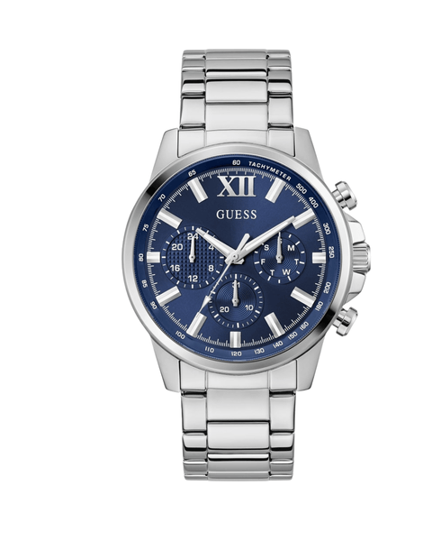 Montre analogique en acier inoxydable 44 mm