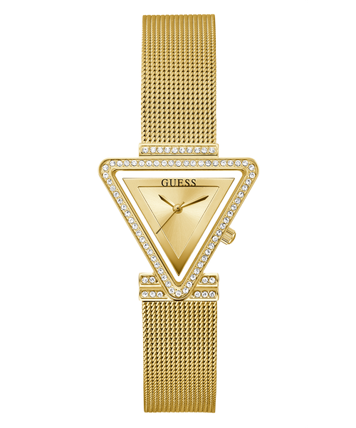 Montre analogique dorée pour femme GUESS