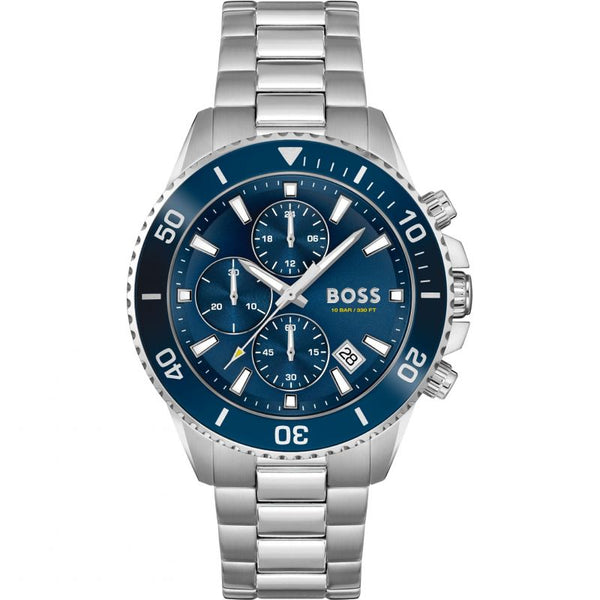 Montre homme hugo BOSS Admiral Chronograph bleu 1513907