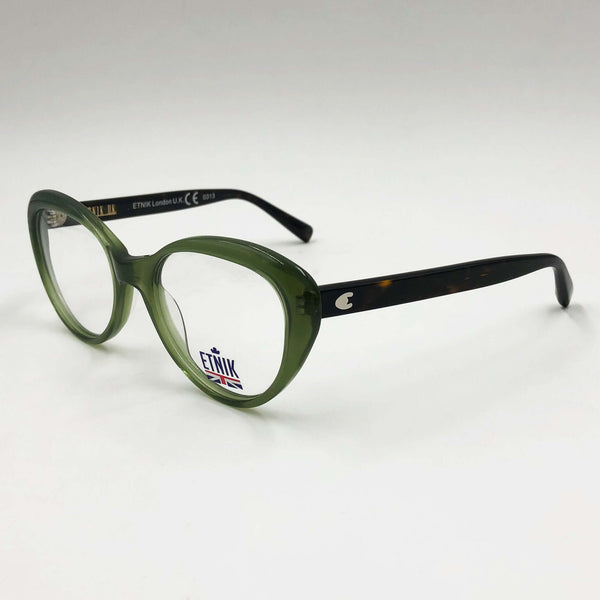 Lunettes de vue: ETNIK Ev382 Vert/Havane